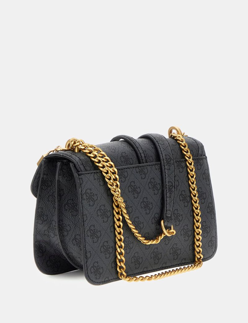 GS James logo handbag