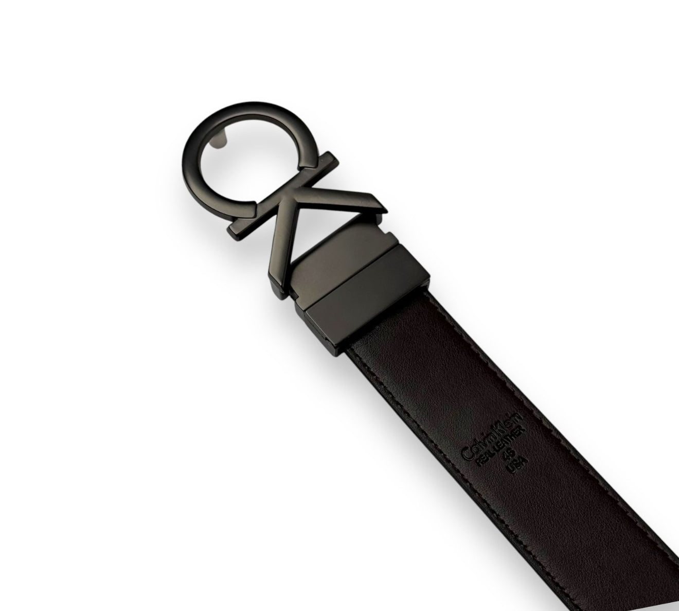 CK Logo Buckle Belt