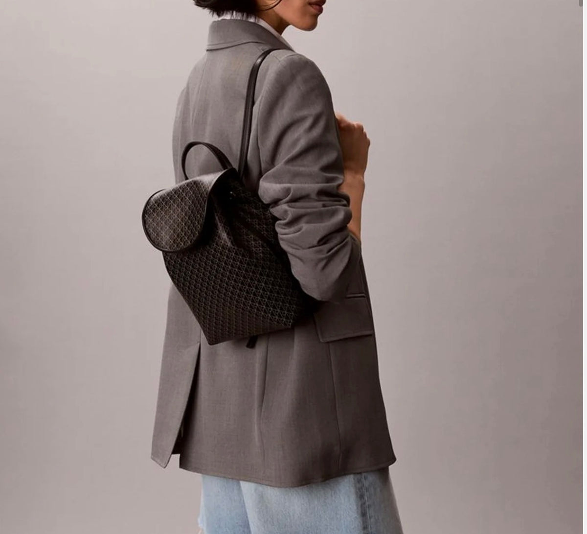 Ck Emblem Mini Backpack