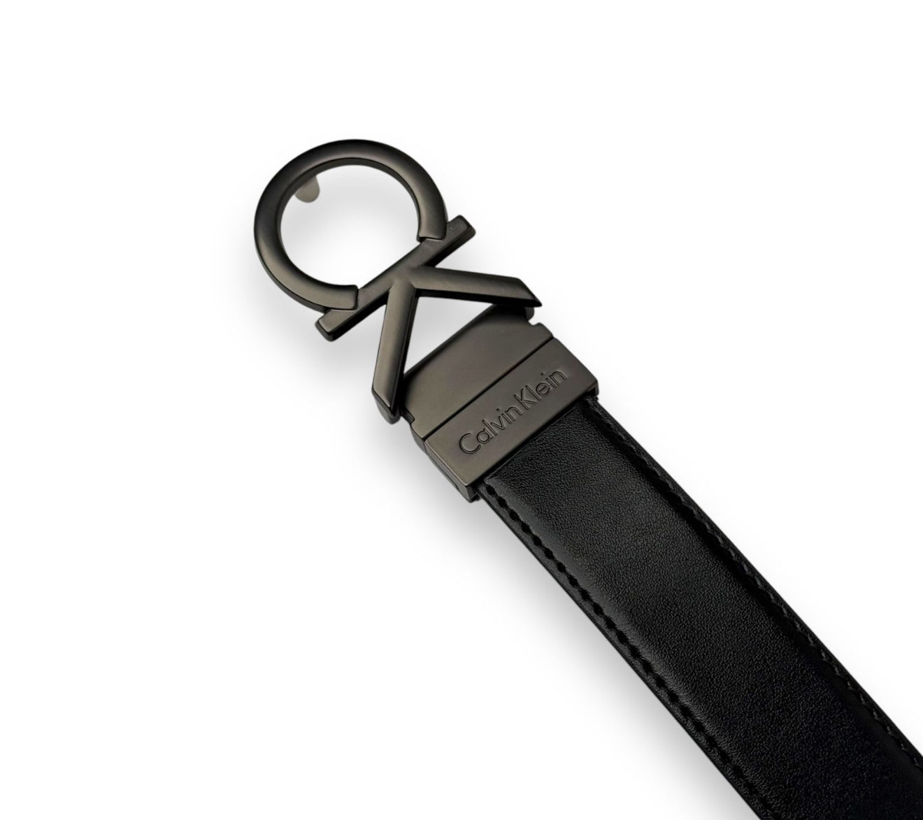 CK Logo Buckle Belt