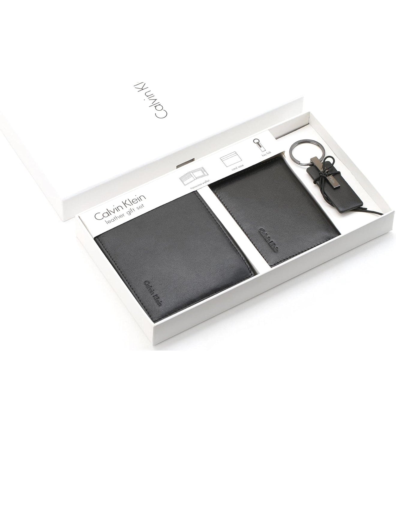 CK Set of Wallet, Cardholder, and Keychain