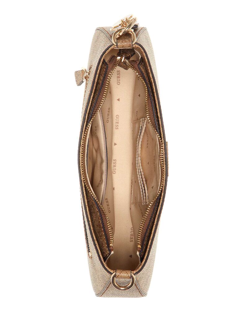 GS Noelle logo shoulder bag