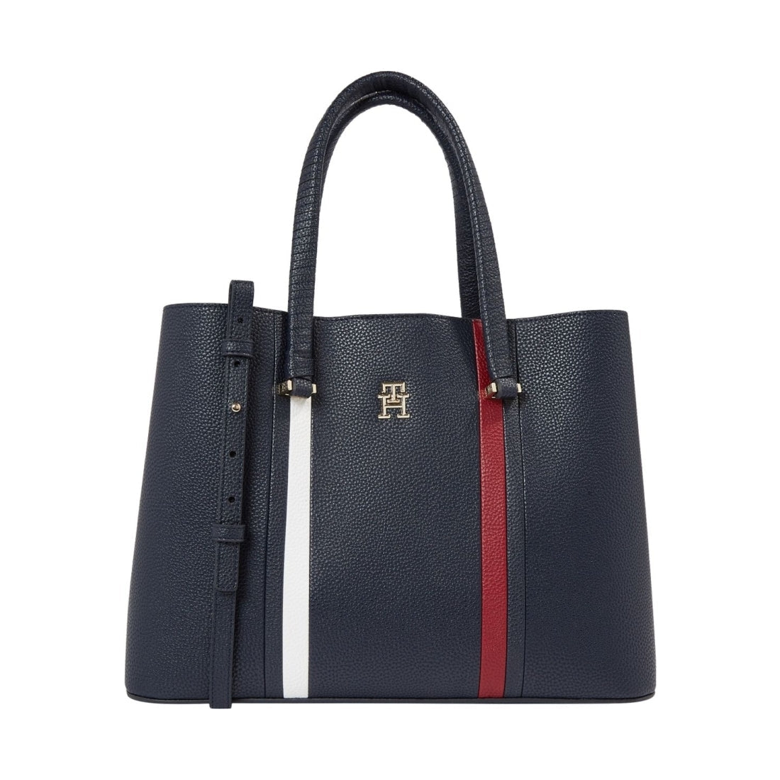 TH Emblem Satchel Bag