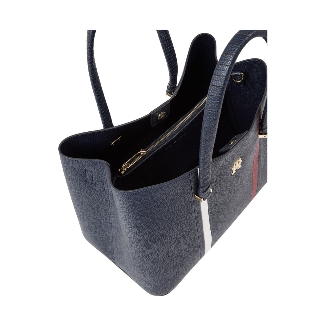 TH Emblem Satchel Bag