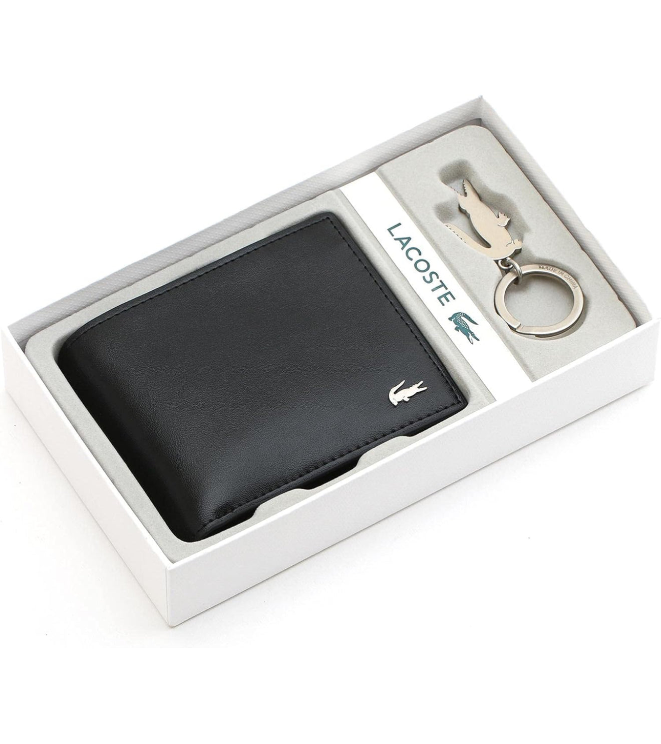 L Set of Wallet and Keychain