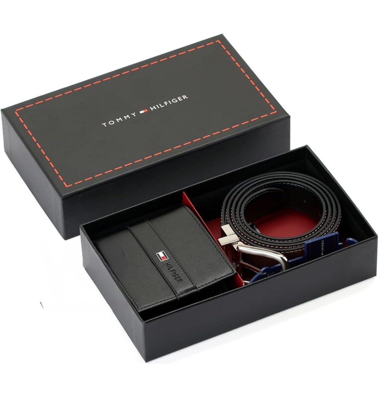 TH Set of Wallet and Double-face Belt