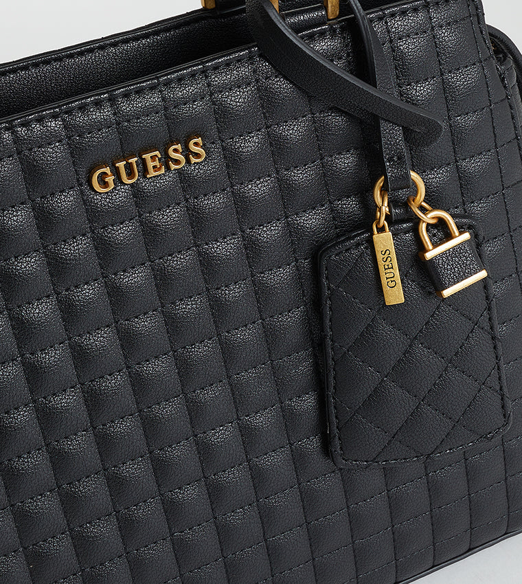 GS Quilted Satchel Bag