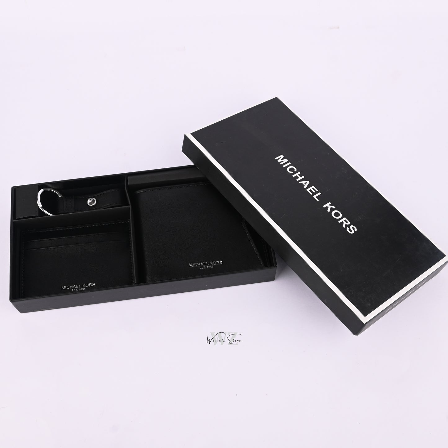 MK Gift Set of Wallet, Cardholder, and Keychain