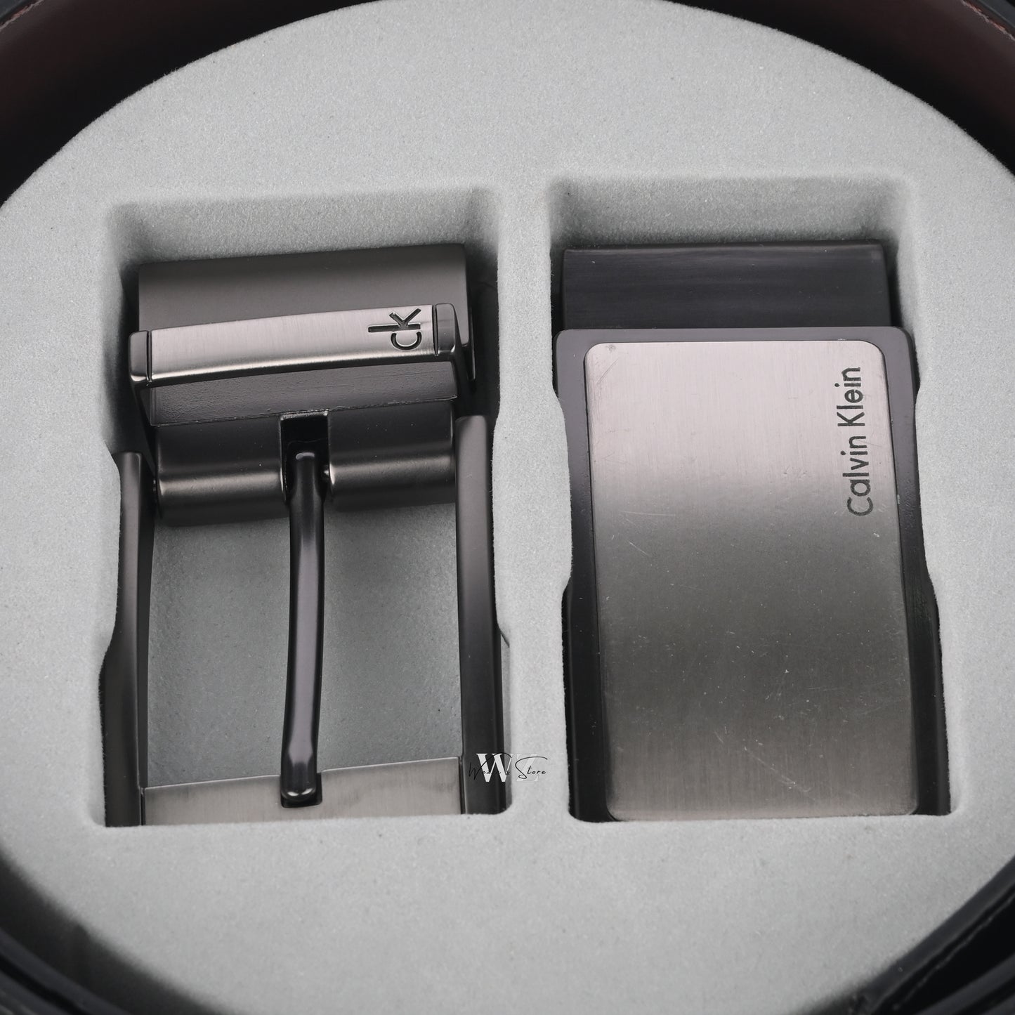CK Double Buckle Belt