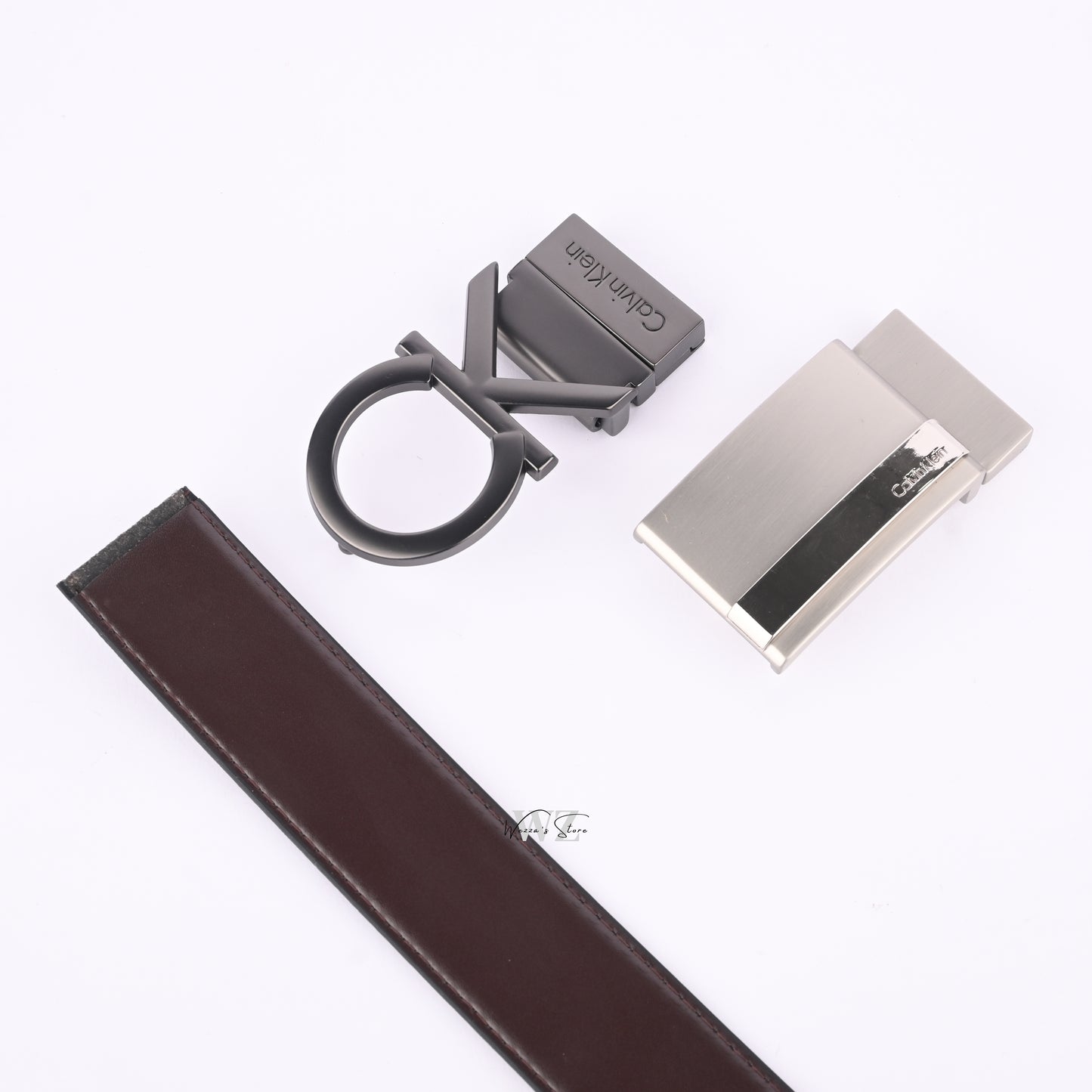 CK Superior Double Buckle Belt Set