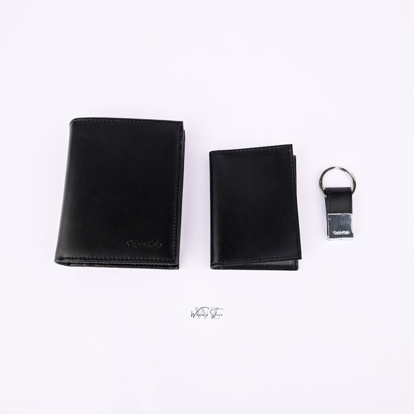 CK Classic Set of Wallet, Cardholder, and Keychain