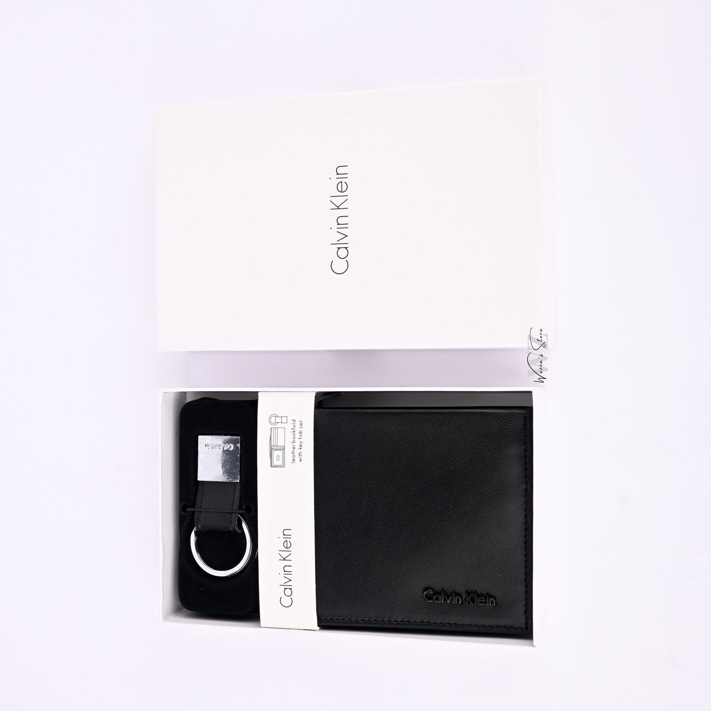 مجموعة محفظة وسلسلة مفاتيح CK Premium
