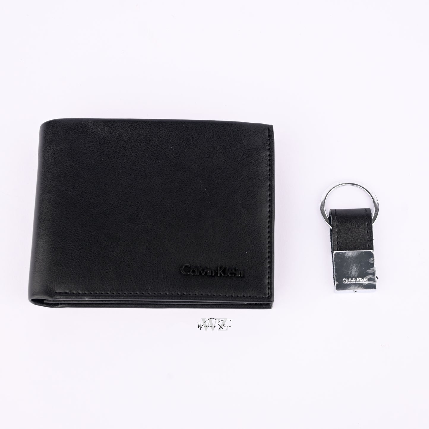 CK Classic Set of Wallet, Cardholder, and Keychain