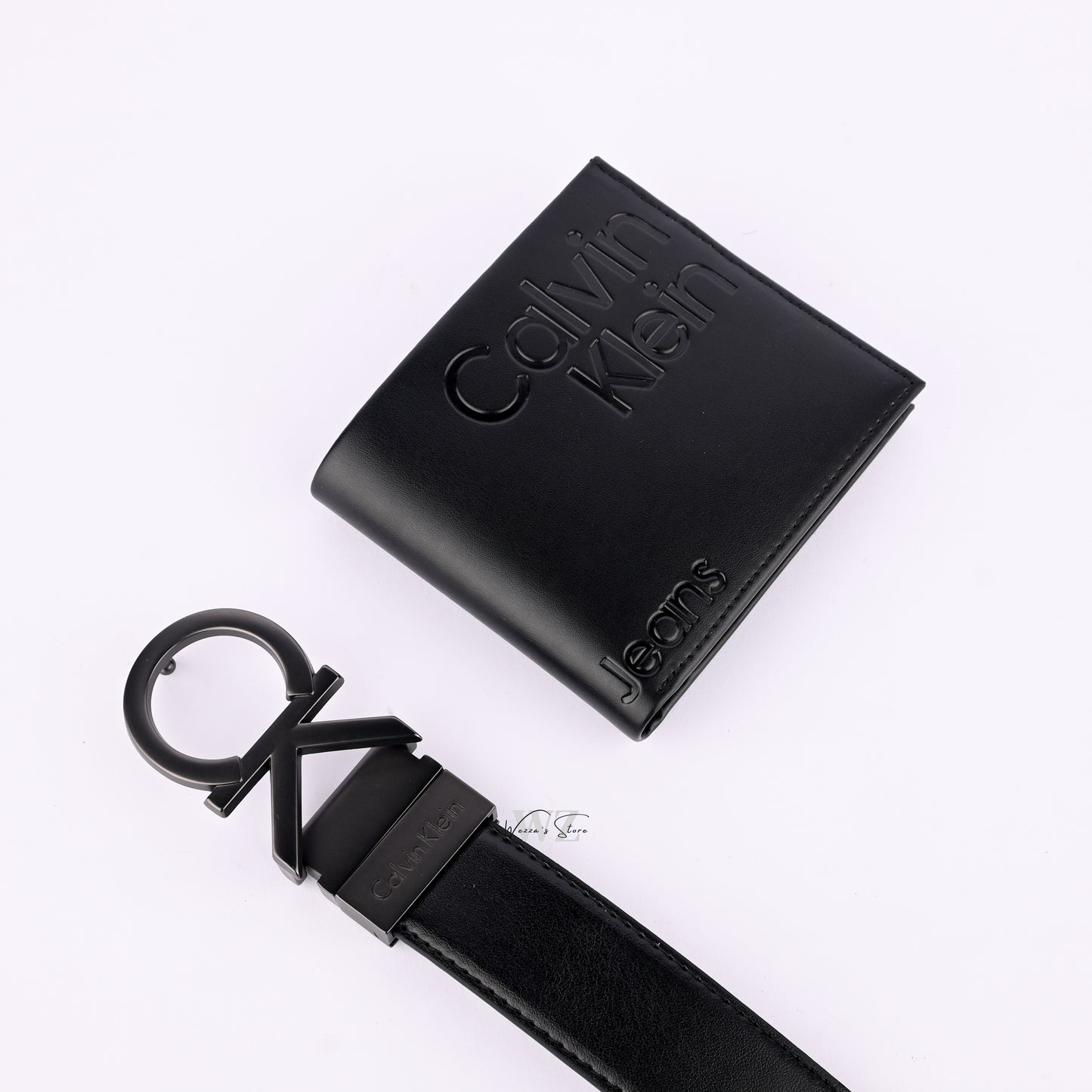 CK Belt and Wallet Gift Set