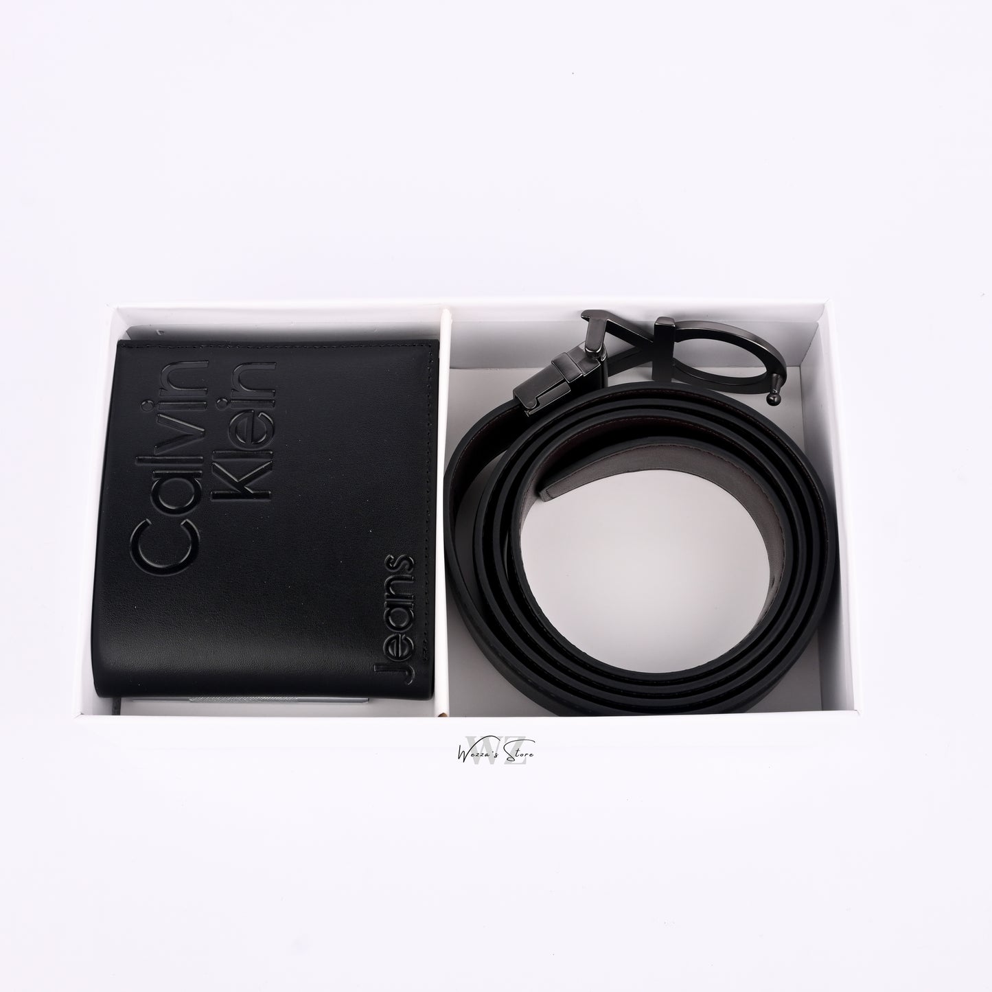 CK Belt and Wallet Gift Set