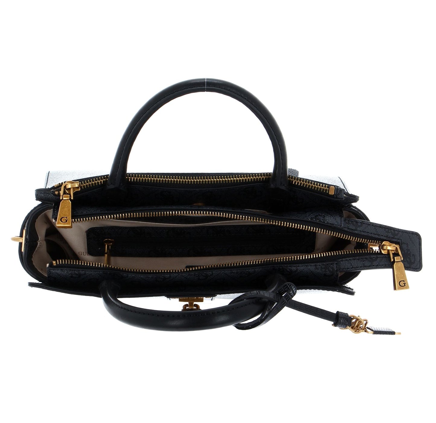 GS Ginevra Python-Print Handbag