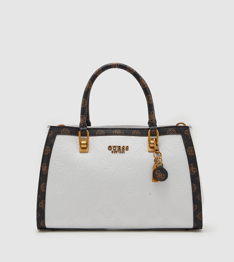 GS Rhombus Embroidered Shoulder Bag