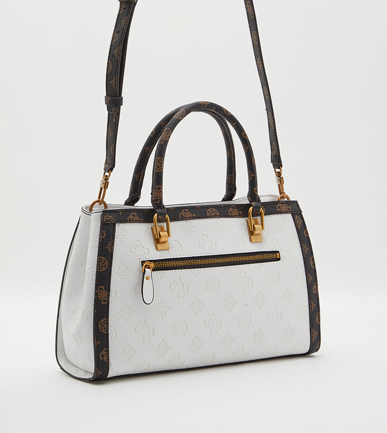 GS Rhombus Embroidered Shoulder Bag