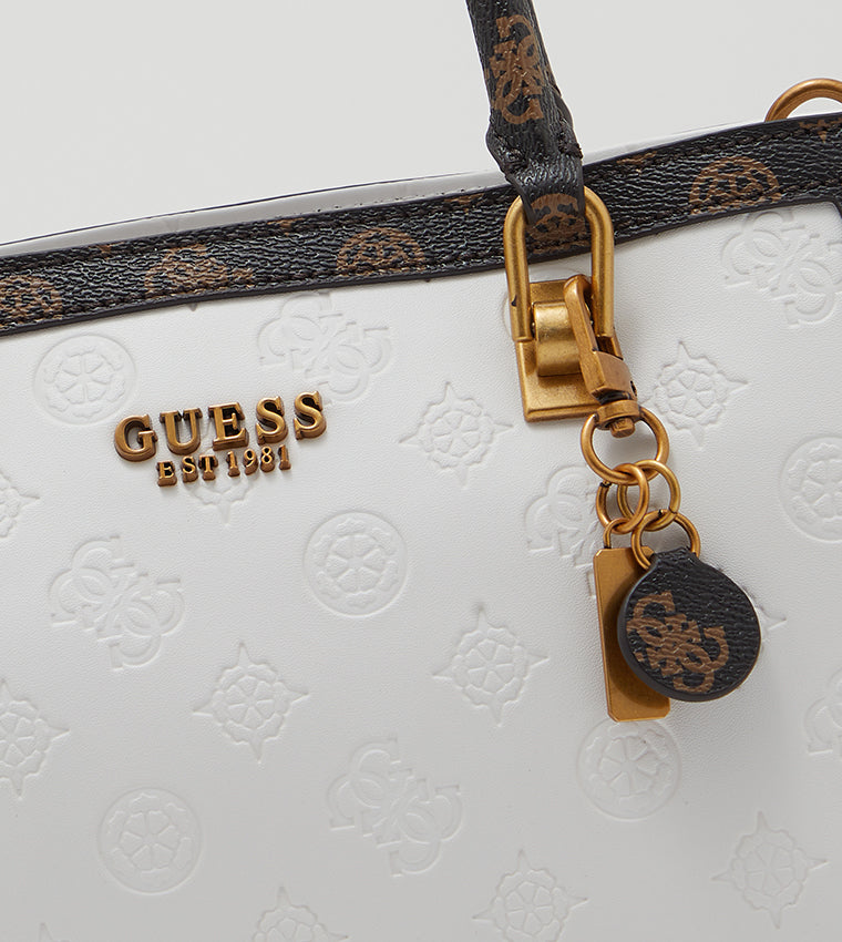 GS Rhombus Embroidered Shoulder Bag