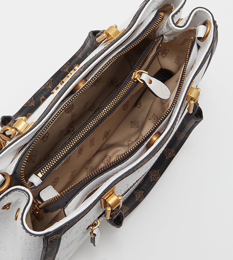 GS Rhombus Embroidered Shoulder Bag