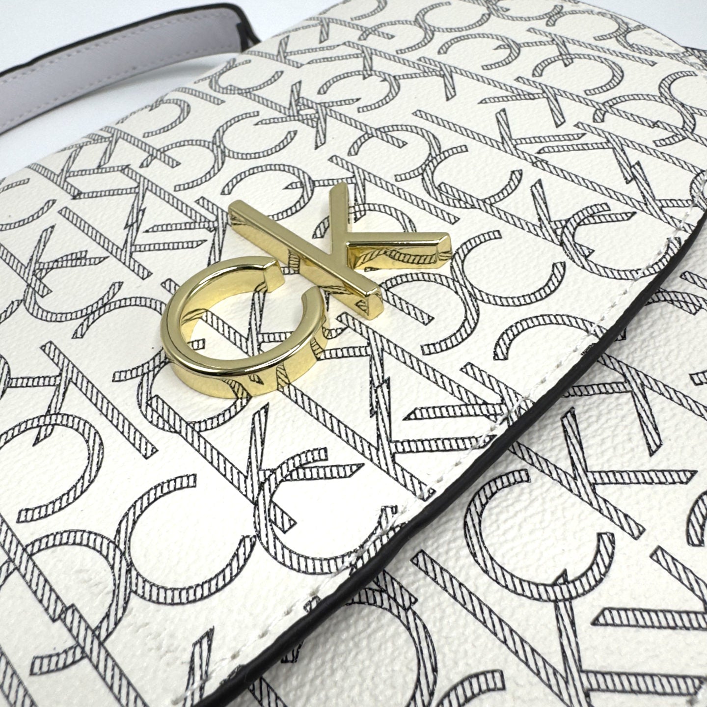 CK Logo Shoulder Bag