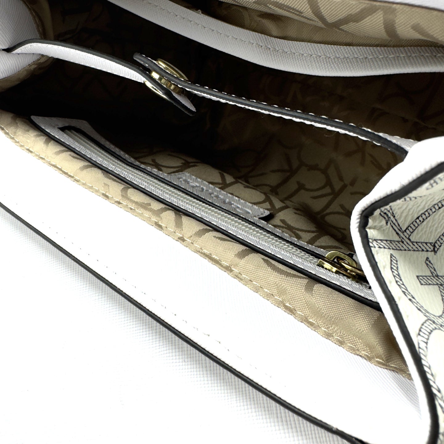 CK Logo Shoulder Bag