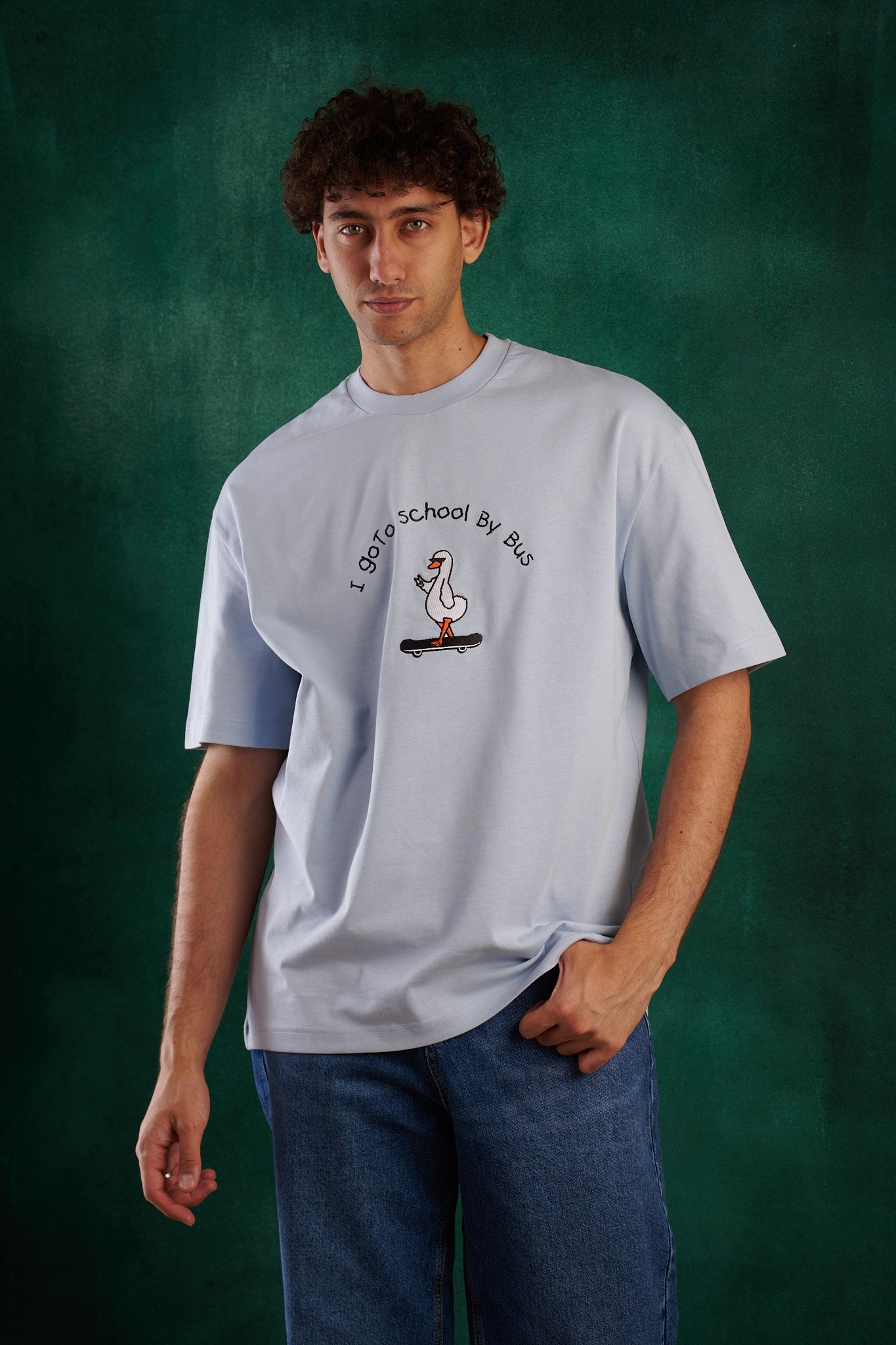 The Wezza Goes to School by Bus Tee
