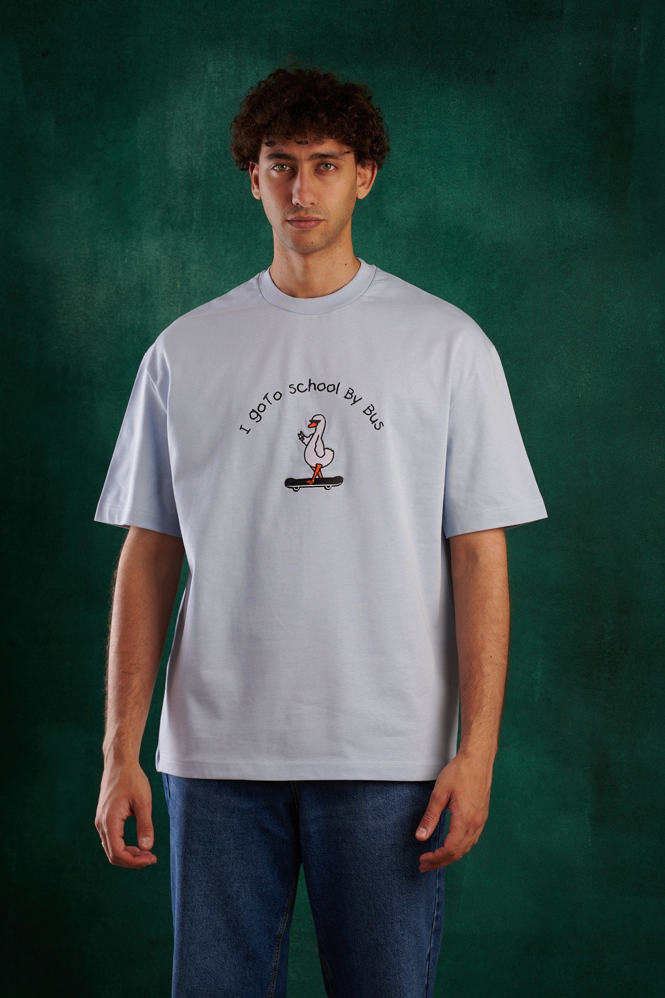 The Wezza Goes to School by Bus Tee