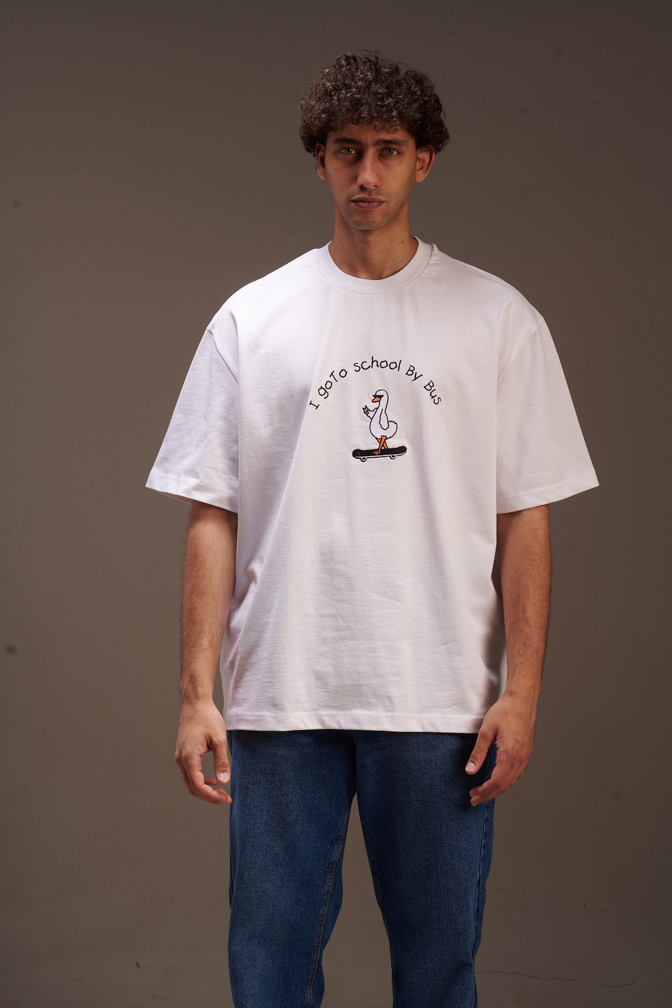 The Wezza Goes to School by Bus Tee