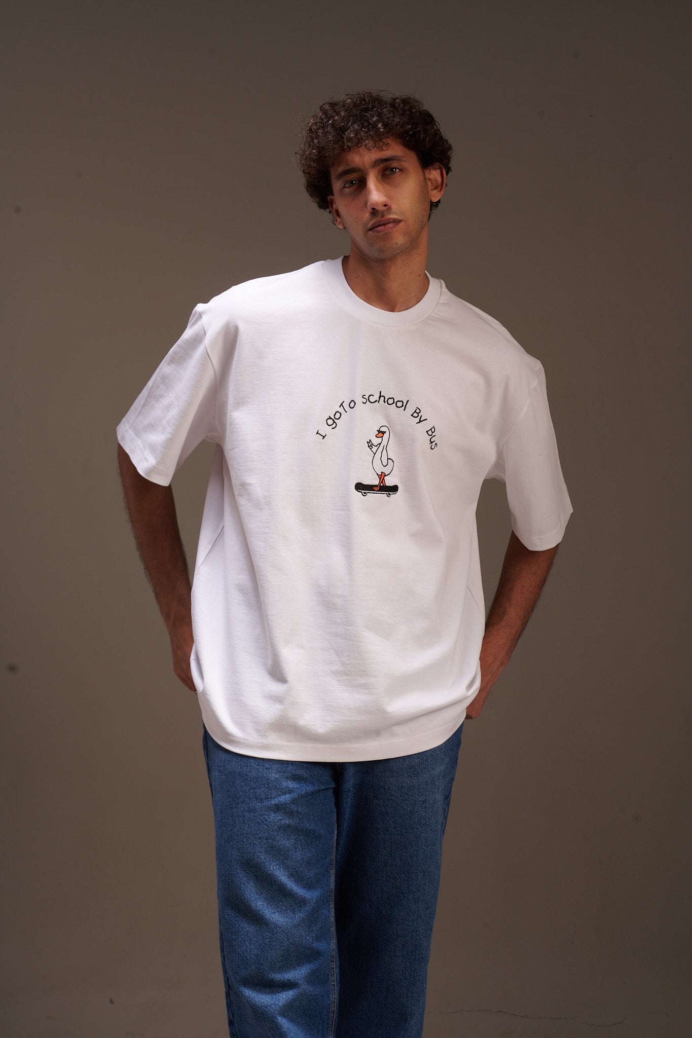 The Wezza Goes to School by Bus Tee
