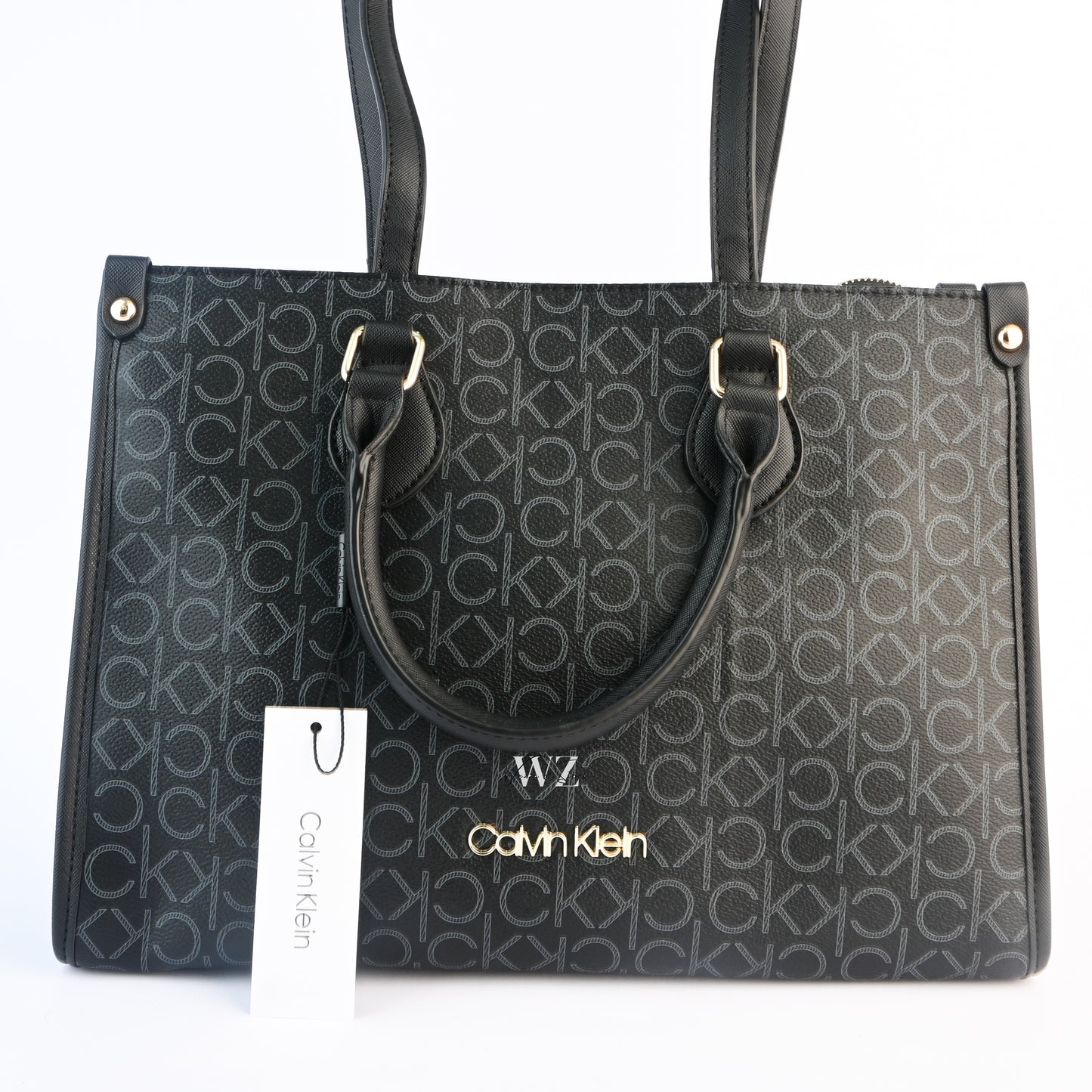 CK Logo Printed Handbag