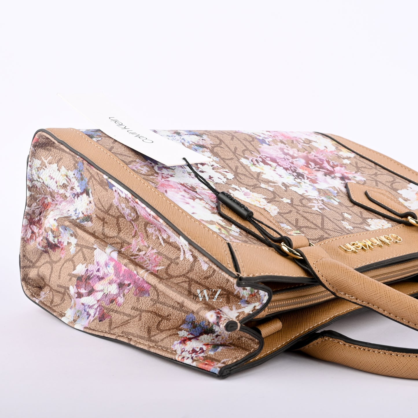 CK Printed Floral Tote Bag