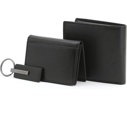 CK Set of Wallet, Cardholder, and Keychain