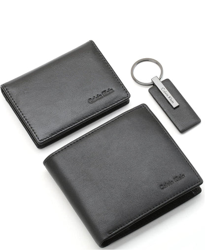 CK Set of Wallet, Cardholder, and Keychain