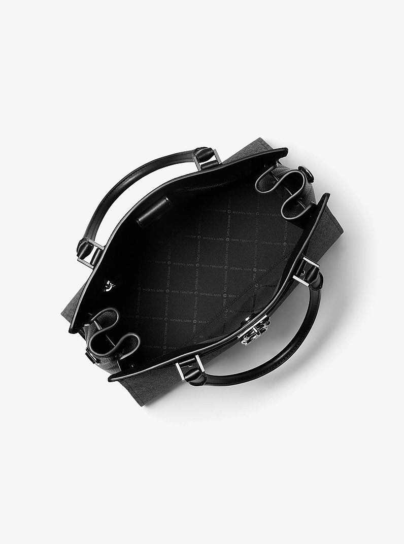 Mk Signature Logo Satchel