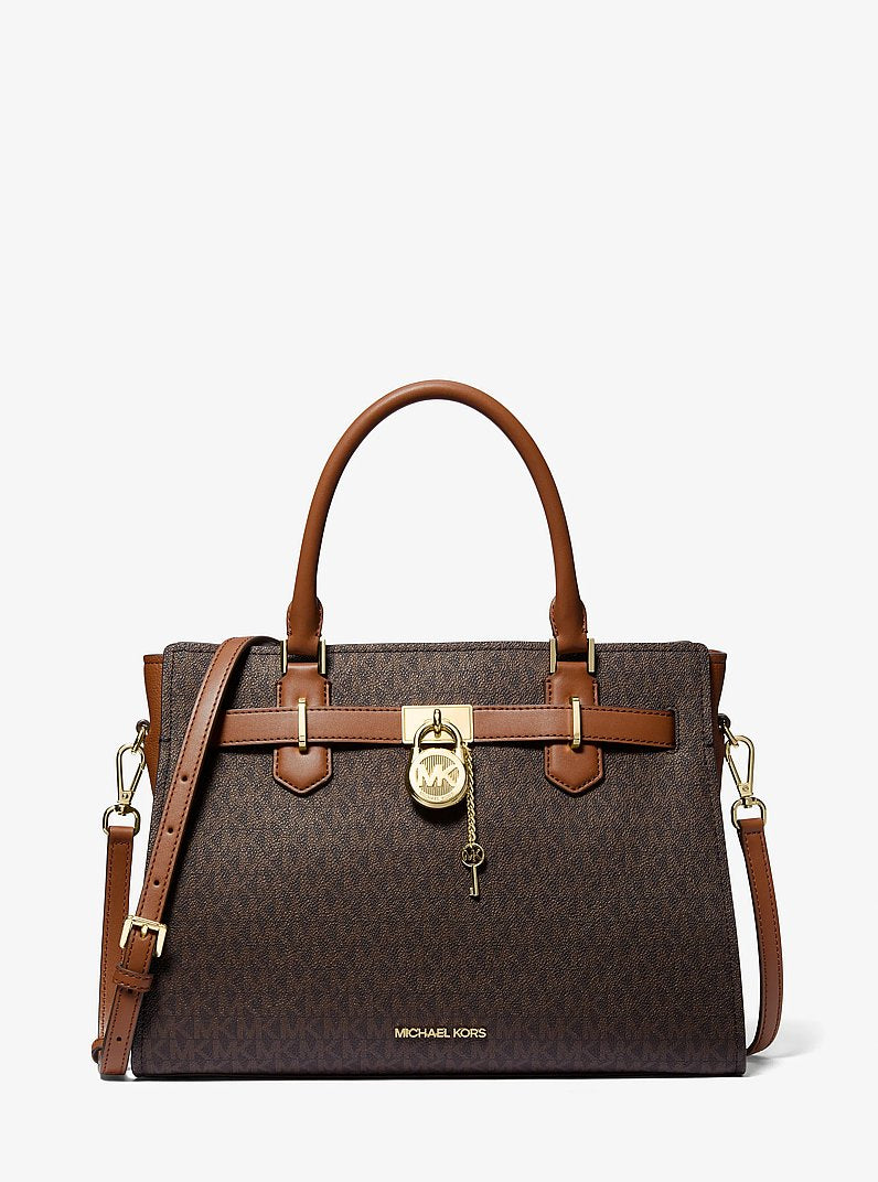 Mk Signature Logo Satchel