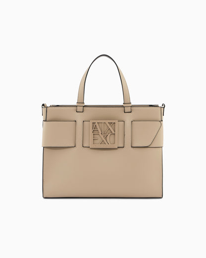 AX Buckle Classic Handbag Big Size