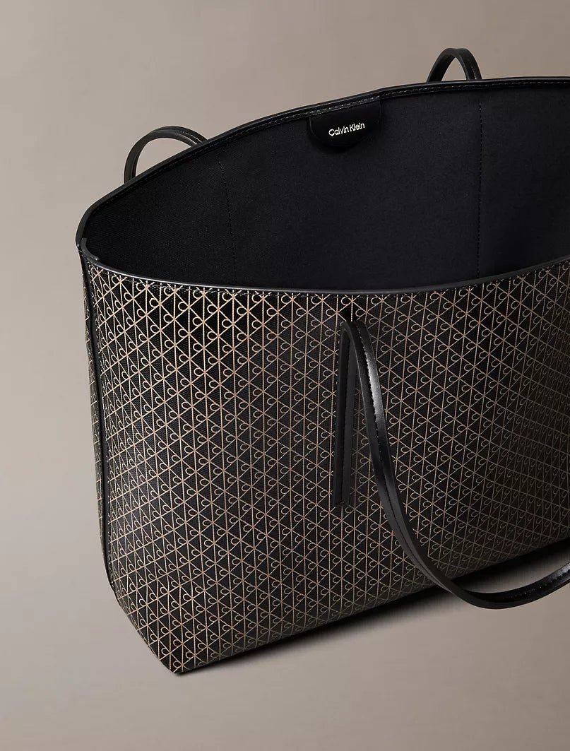 Ck Logo Tote Bag and Pouch