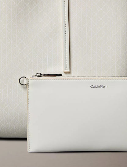 Ck Logo Tote Bag and Pouch