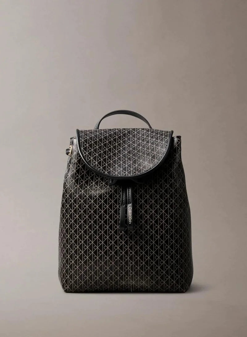 Ck Emblem Mini Backpack