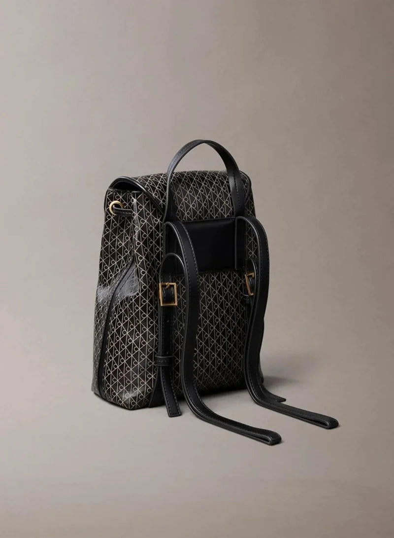Ck Emblem Mini Backpack