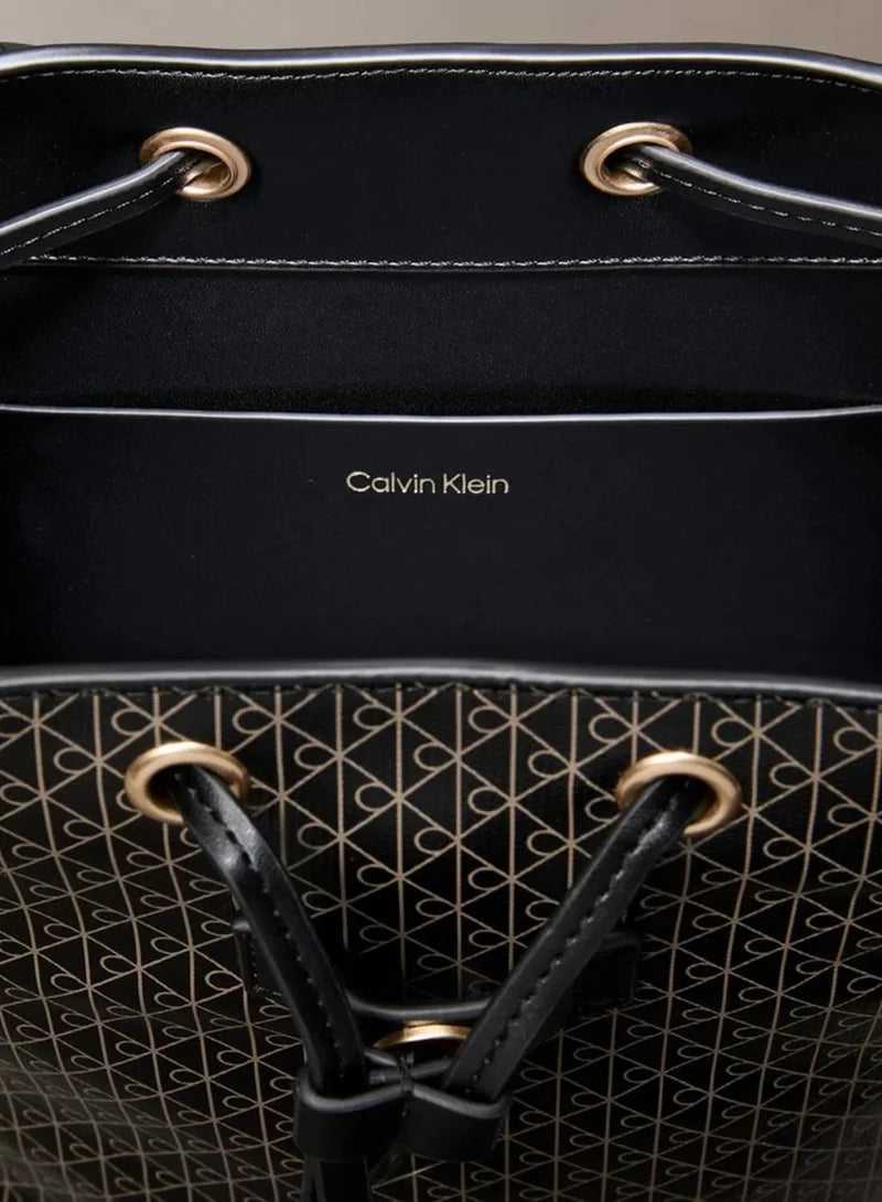 Ck Emblem Mini Backpack