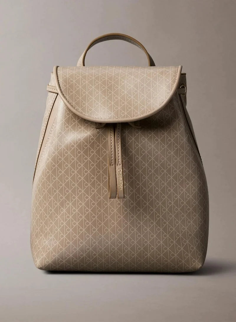 Ck Emblem Mini Backpack