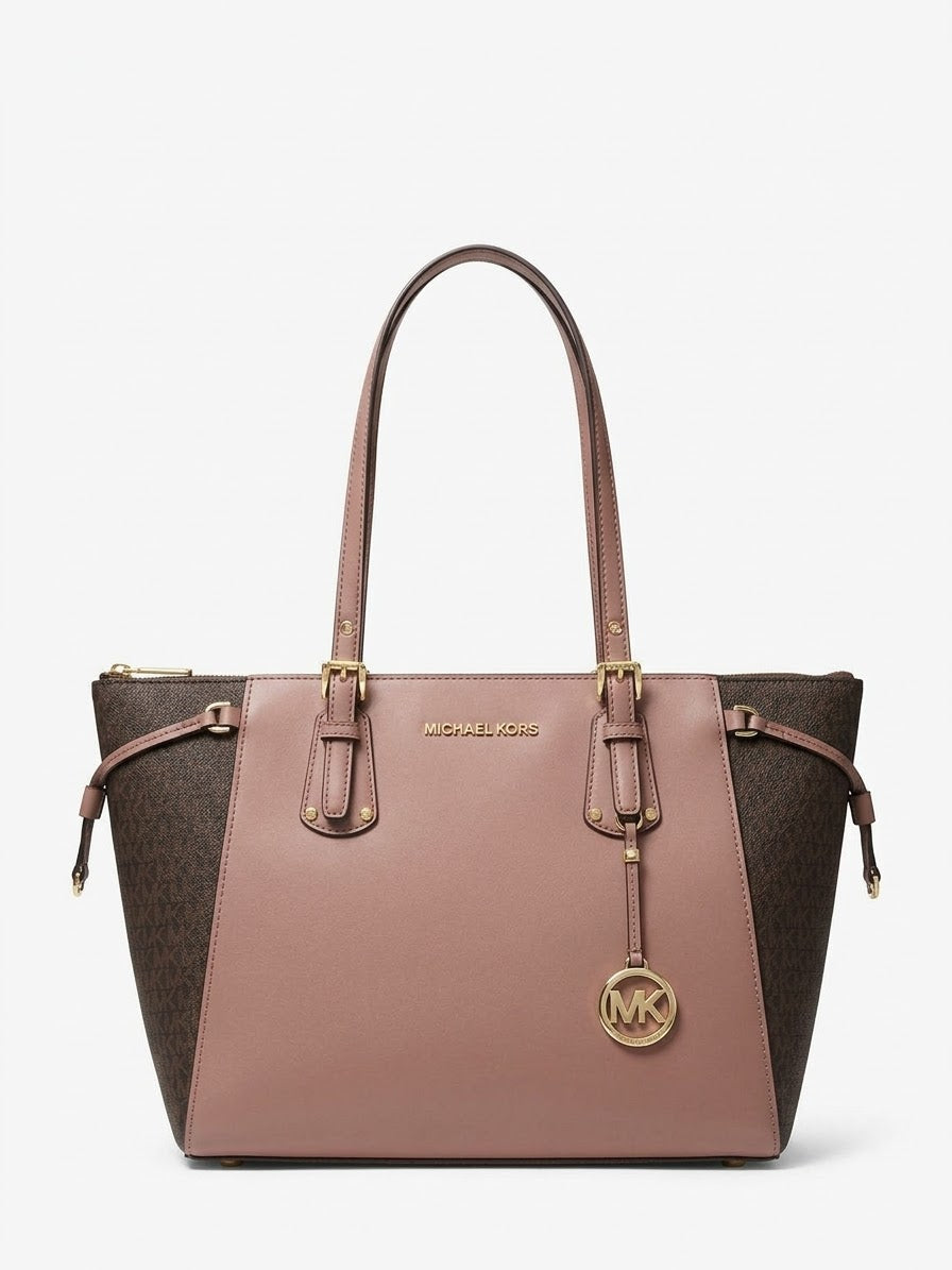 MK Logo Tote Bag