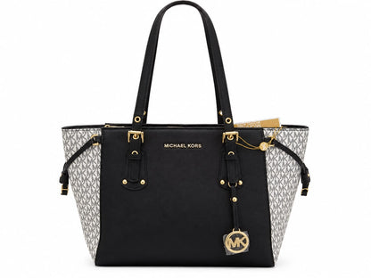 MK Logo Tote Bag