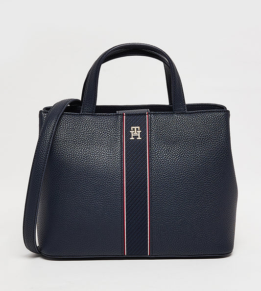 TH Monogram Satchel
