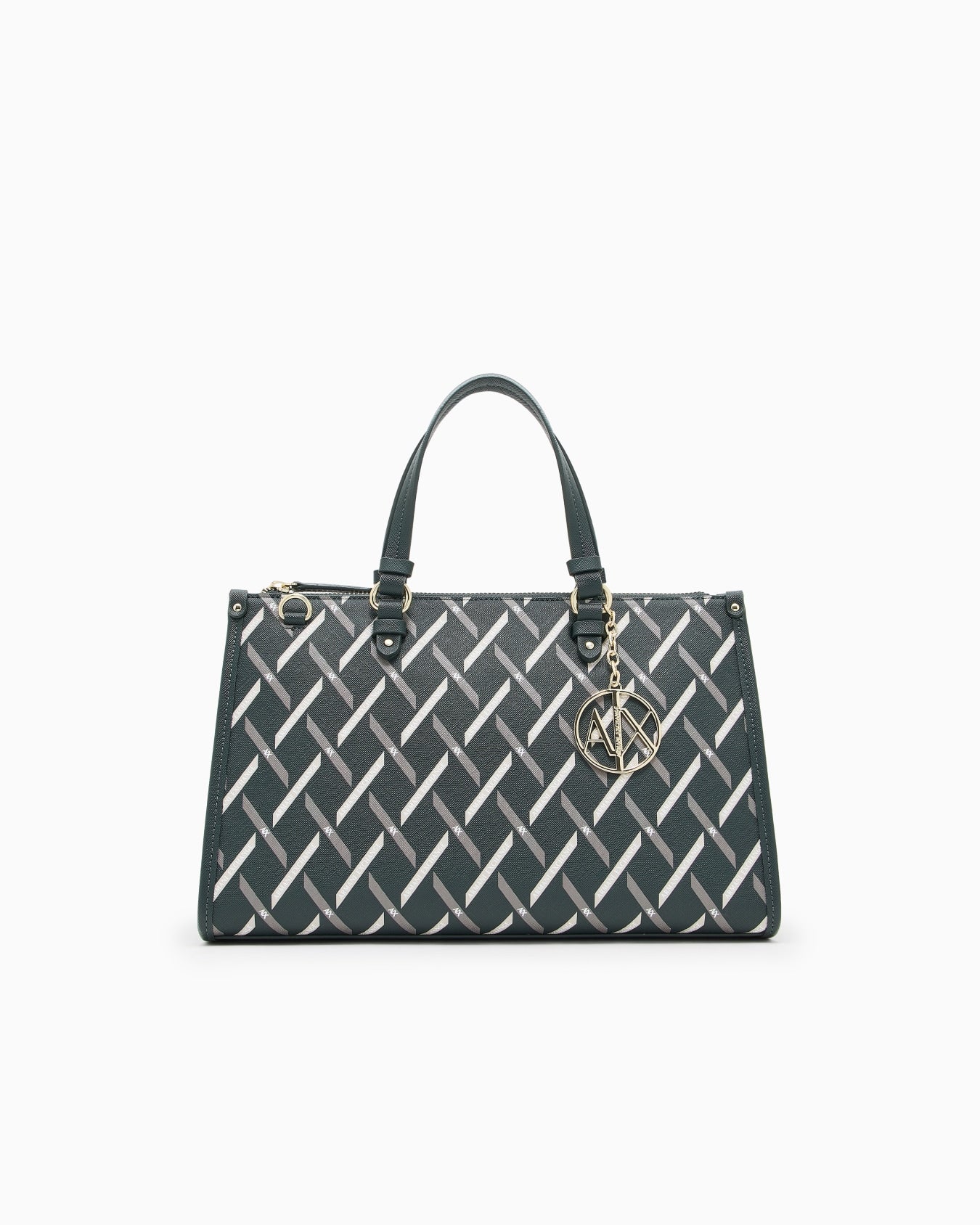 AX Logo Graphic Tote Bag