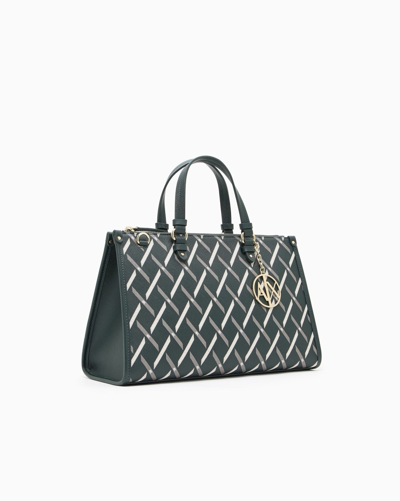 AX Logo Graphic Tote Bag
