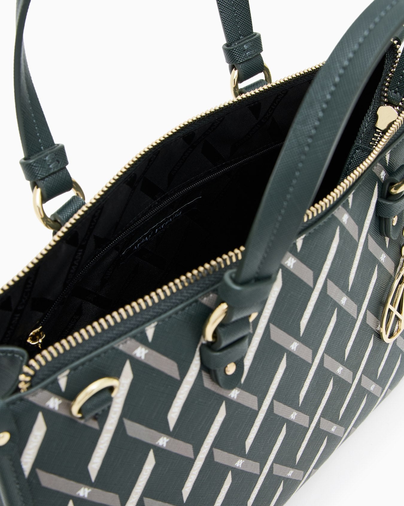 AX Logo Graphic Tote Bag
