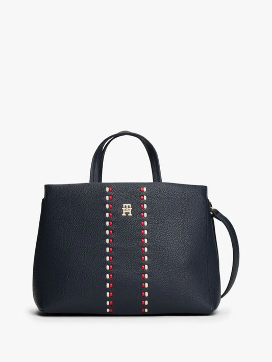 TH Signature Tape Satchel